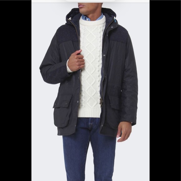 Barbour Durham Tweed Wax Jacket - Picture 1 of 8